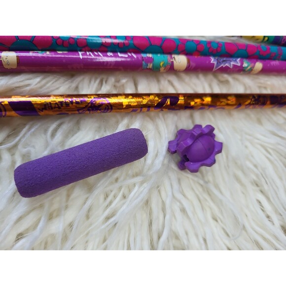 Pencil Eraser lot Nostalgic 1990s winnie the pooh Rugrats stackable bears - Picture 5 of 5